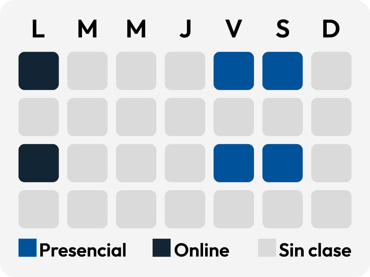 Calendario MND blended